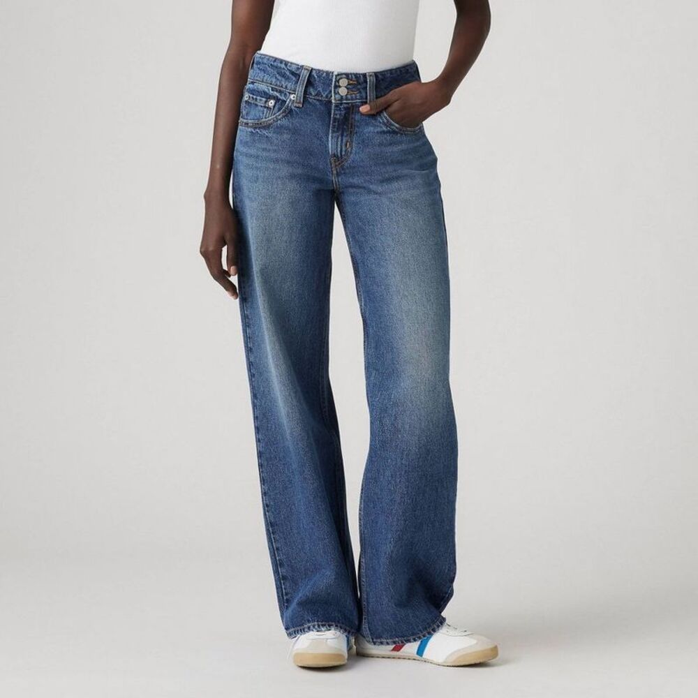 Levi's Women's Low-Rise Superlow Loose Jeans - Blended Beauty 31